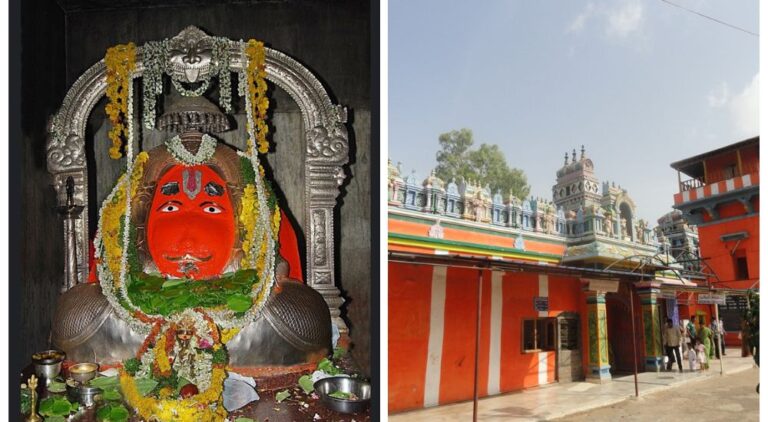 Karmanghat Hanuman Temple Hyderabad 768x422 