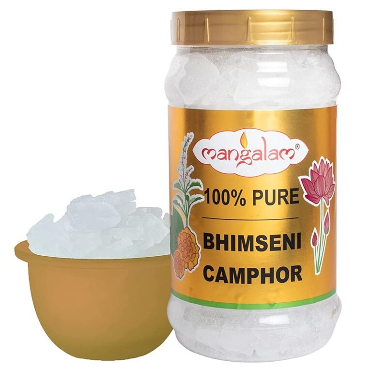 Buy Mangalam Bhimseni Kapoor Jar Online for Puja - Pujasthan