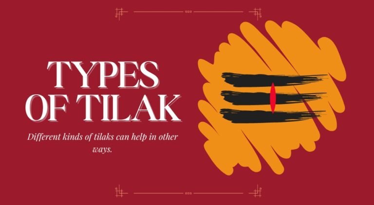 Different Types Of Tilak On Forehead And Its Significance