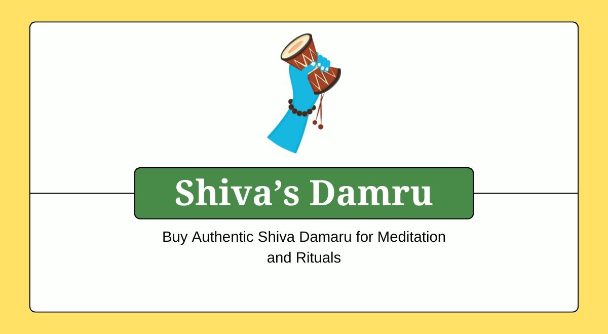 Buy Authentic Shiva Damaru for Meditation and Rituals